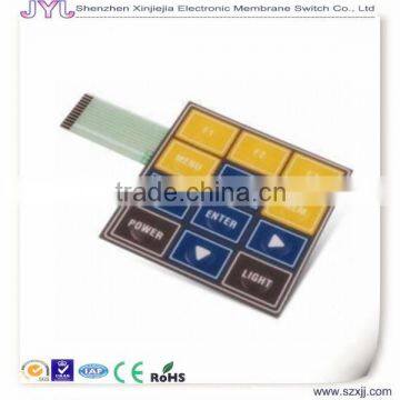 12 button membrane keypad