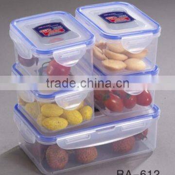 New design eco-friendly feature good quality plastic airtight preserving box