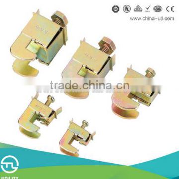 Newest electrical UTL BBT 50mm Steel Busbar Terminal Block copper bus bar