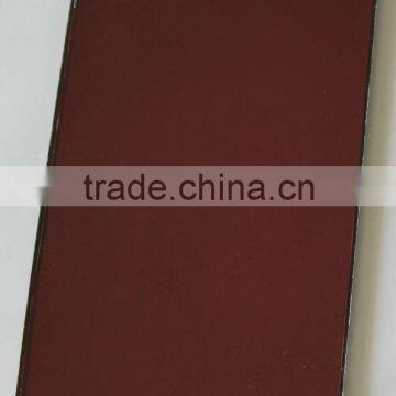 4mm Wine red reflective float glass with high quality