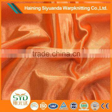 China Suppliers Mercerized Plain Fabric 100% Polyester Tricot Unbrushed Fabric photo-4