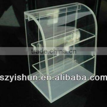 Revolving Acrylic Display Case Boutique Display Case / Cabinet