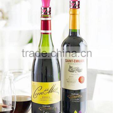 Eco-friendly Promotional Cheap Silicone Novelty Red Wine Bottle Stopper photo-6