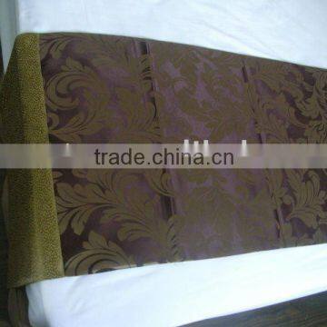 100% Polyester hotel Bed Runner and bed spread