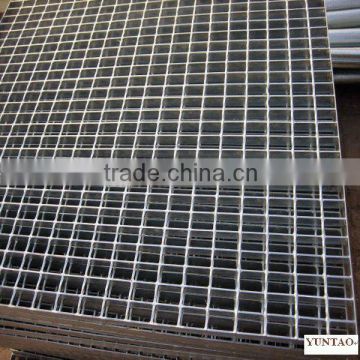 hot dipped galvanized steel bar grating weight with good strength large carrying capacity