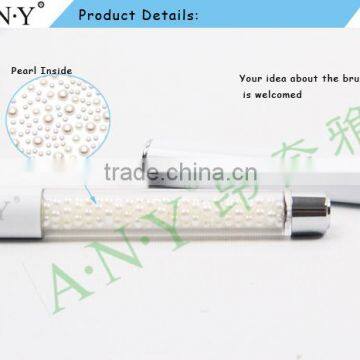 ANY New Pearl Handle Nail Design Care Products Oval Brush photo-3