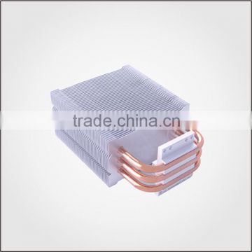 Gold supplier hot sale anodizing alloy aluminum hot pipe heatsink