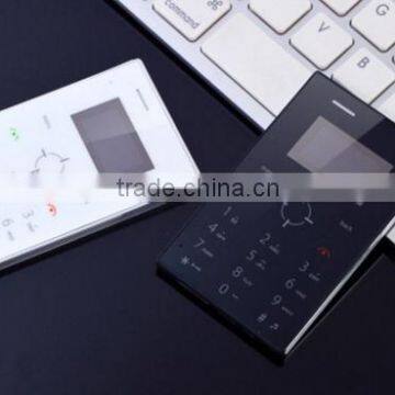 155-Fast Full Charge Small Cellphone Sim Cardphone Student Kids Mirror Glass Style Ultra Thin 4.5mm Quad Band Phone