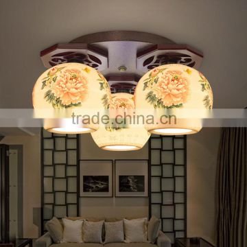 Jingdezhen pastel decoration lighting led light modern ceiling light