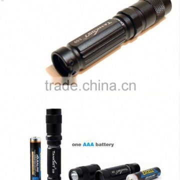 Waterproof mini led flashlight TANK007 E09,I1989 torch led umbrella