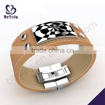 China Manufacturer 2015 latest stainless steel slave bracelet ring