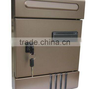 Aluminium mailboxes