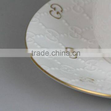 China Wholesale Ceramic Turkish Coffee Cup, Small Coffee Cup and Saucer Set, Antique Coffee Cups and Saucers photo-3