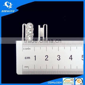 Zinc Alloy Bra Adjuster Buckle With Rhinestones 12mm photo-4