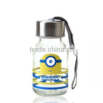 145ml mini recycled glass jar for drinks with cap                        
                                                                                Supplier's Choice