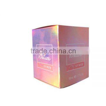 PET/OPP hologram packaging box