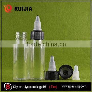 2016 Unicorn bottle 30ml for eye drop/30ml plastic dropper bottles from China good quality supplier