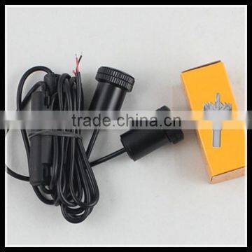 new universal led car logo light for chrysler car logo led shadow light laser door projector drilling
