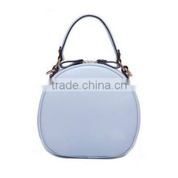 Round shape small handbag makeup bag