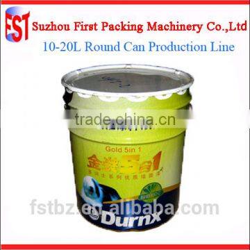 10-25L Round Tin Can Making Equipment