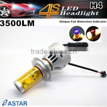 5 colors hi-lo beam h4 car canbus headlight