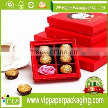 ALIBABA CHINA CUSTOM PAPER CHOCOLATE BOX WITH CLEAR LID