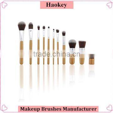 2016 Professional 11PCS Nylon Hair Wood makeup brushes