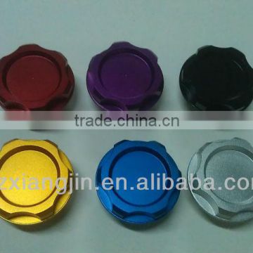 CNC aluminum auto oil cap for Japanese car