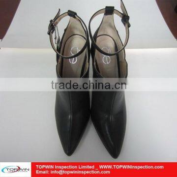 Ladies shoes quality control in China