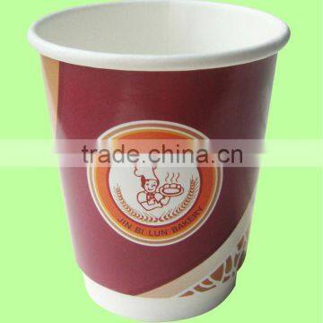 8OZ 12OZ 16OZ Double Wall Paper Coffee Cup for Hot Drink