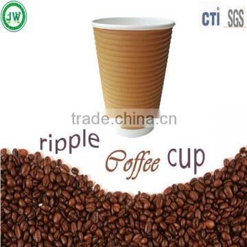 hot coffee paper cup ripple wrap hot cups hot drink paper cup with handle