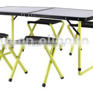 Portable Picnic Table with Chairs