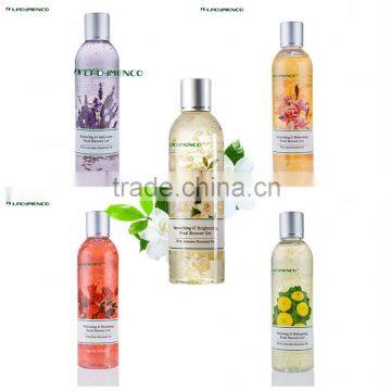 YESNOW Shower Gels Skin Whitening Shower Gel Real Flower Body Care Good Mood Flower Essential Oil Bath Dew
