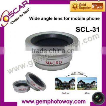 Mobile phone lens wide angle lenses