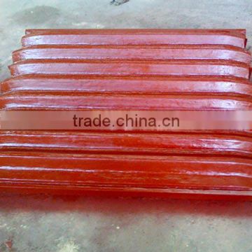 High manganese steel jaw crusher liner plate with factory price