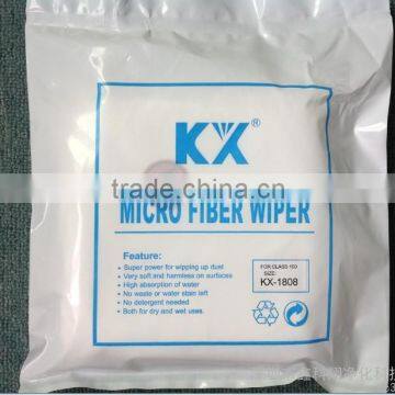 Laser Cut Cleanroom Dust Free Microfiber Wiper photo-5