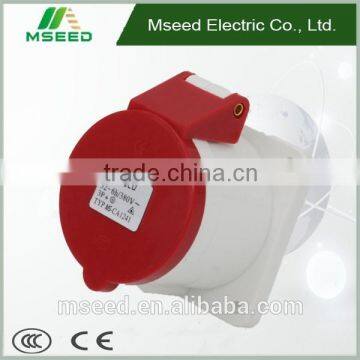 Red Automotive Waterproof Socket CA1241% Outdoor Electrical Industrial Plug and Switch Socket