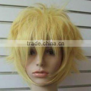 Fashion Wholesale Cheap Price Short Men Hair Cosplay Wig