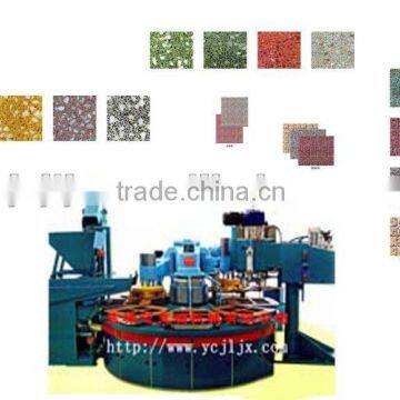 color floor tile making machine