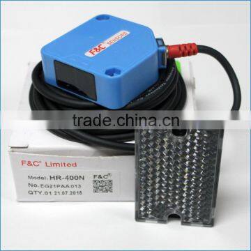 HR Series Waterproof Retro-reflective Photoelectric Sensor With Reflector photo-3