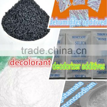 Activated charcoal as garderobe deodorizer