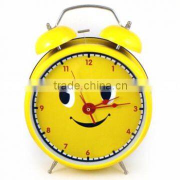 Jumbo Metal Twin Bell Clock