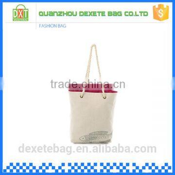 Wholesale elegant canvas latest design handbags