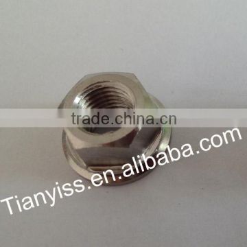 custom ss hex flange nut for sale