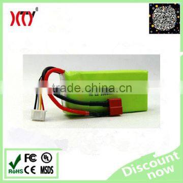 11.1V 1000mAh Rechargeable Lithium Polymer Battery Cell