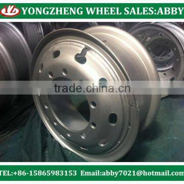 heavy truck steel wheel rims 8.5x24