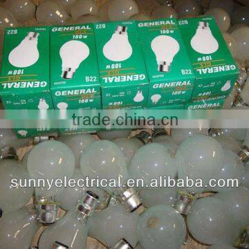 E27 B22 incandescent bulb 110v 60w