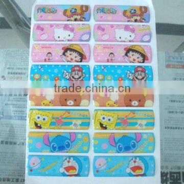 Free promotional cartoon design epoxy resin sticker for kids gift,classroom decoration sticker,machine logo sticker GZSC-RS009