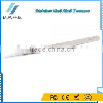 BEST BST-27 Stainless Steel Highly Precise Matt Esd Tweezer
