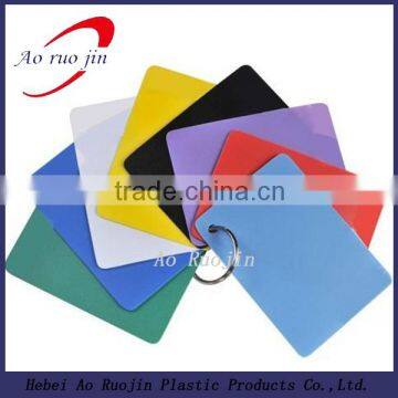 100% virgin pvc plastic card for id card